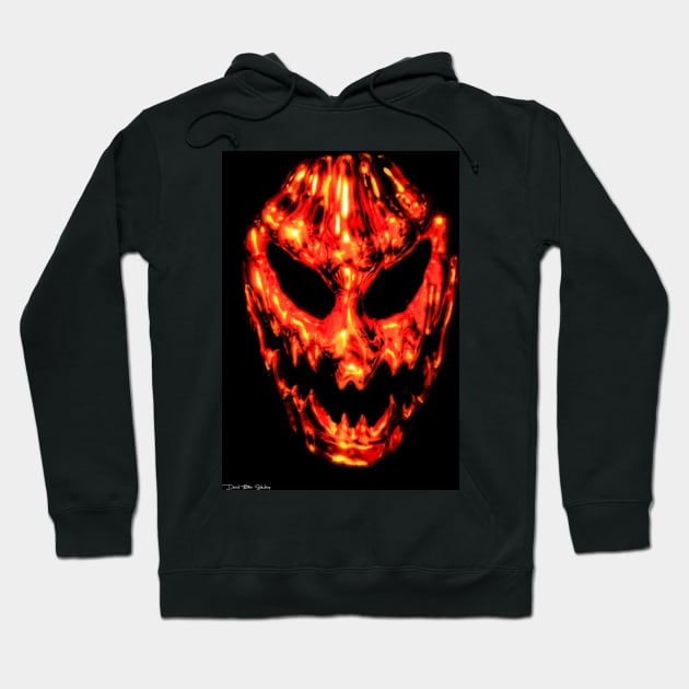 Pumpkin Head Hoodie by davidbstudios